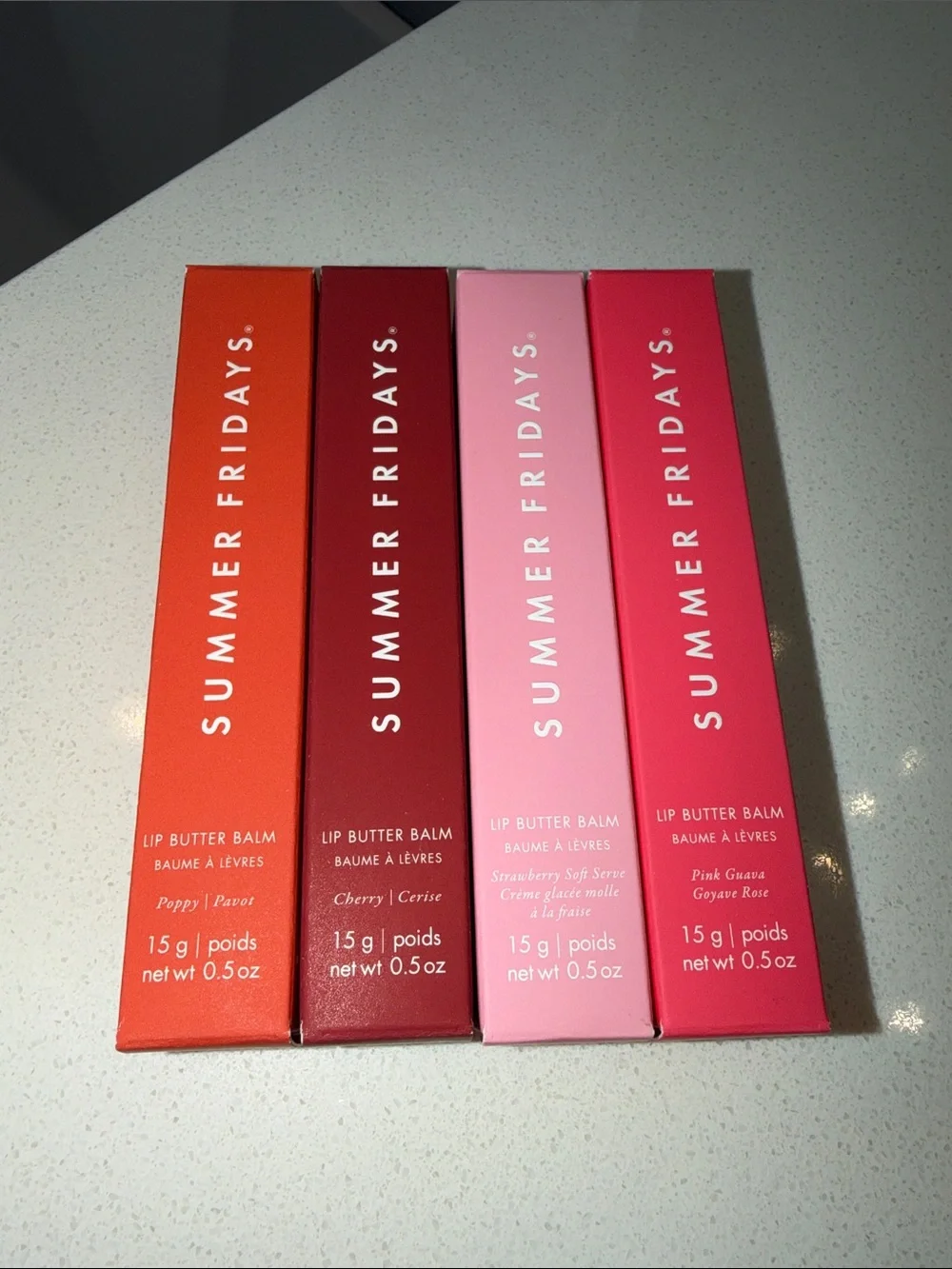 Summer Fridays Lip Butter Balm 4 pack!
